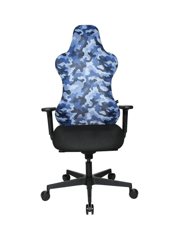 Gaming-Stuhl-Topstar-Sitness-rs-sport-camouflage-blau-sitz-besser.de